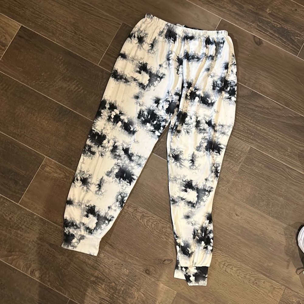 Tie dye sweat pants.  Super soft